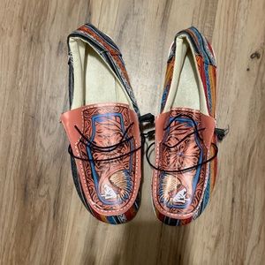 Leather tooled Dudes